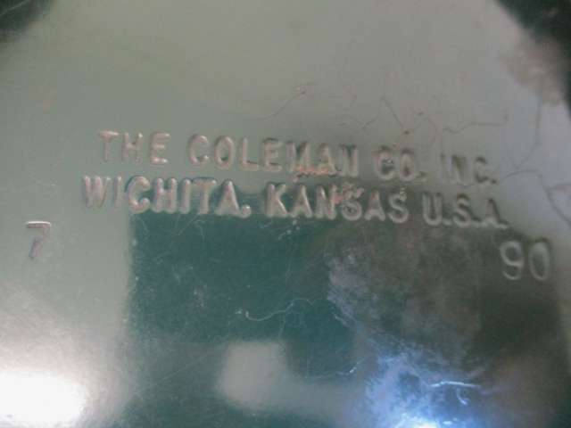 A Fantastic First-Class Vintage Coleman Model 214A700 Kerosene Lantern.  7. 1990.
