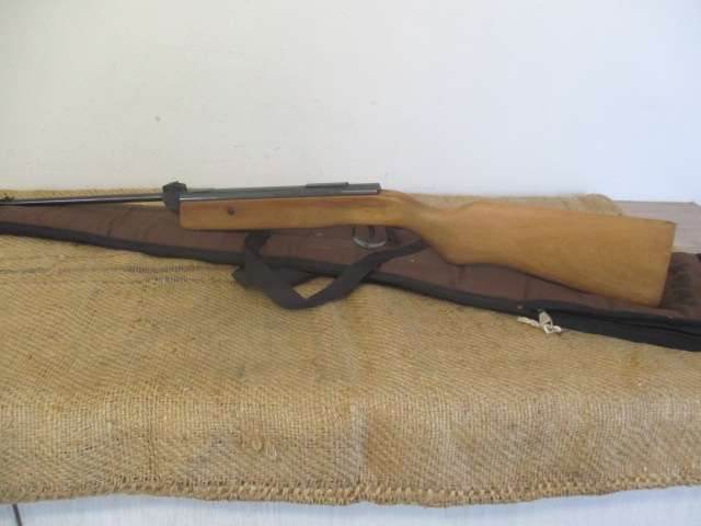 Rare Vintage .177 Diana Series 70 Model 76 Break Barrel Air Rifle In Rifle Bag         Great Britain