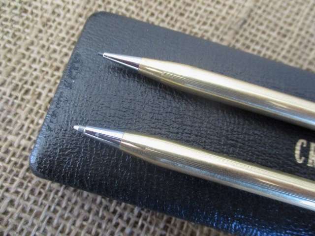 Exquisite 12kt. Gold Filled Cross Pen Set In Original Packaging