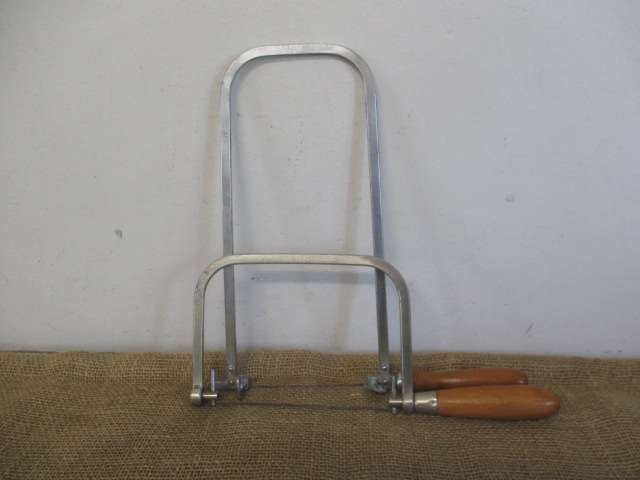 Two Stable Horses....Vintage Eclipse FS70 & No 7CP Carpenter`s Deep Fret Coping Saws With Blades