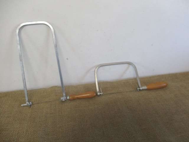 Two Stable Horses....Vintage Eclipse FS70 & No 7CP Carpenter`s Deep Fret Coping Saws With Blades