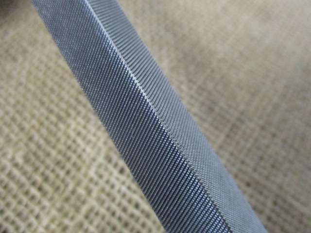 Two Beautiful Nicholson Steel Files Consisting Of A Half Round And Square