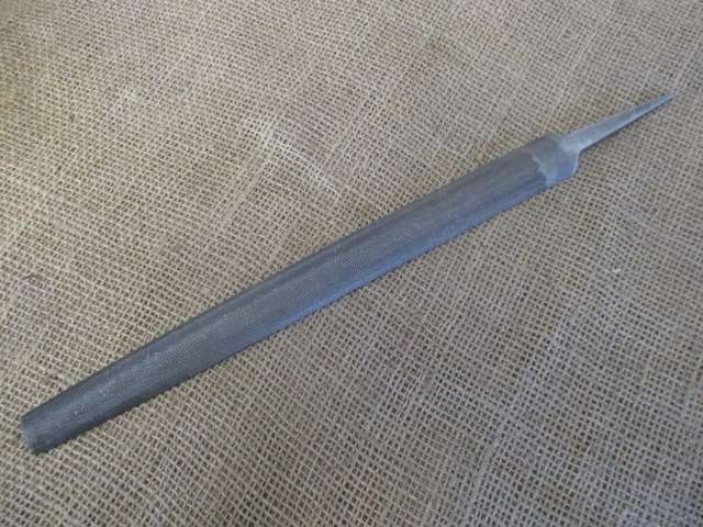 Two Beautiful Nicholson Steel Files Consisting Of A Half Round And Square