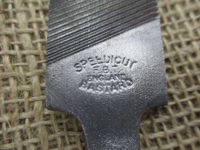 Nice Nicholson Round Steel File And Speedicut England Flat Steel File