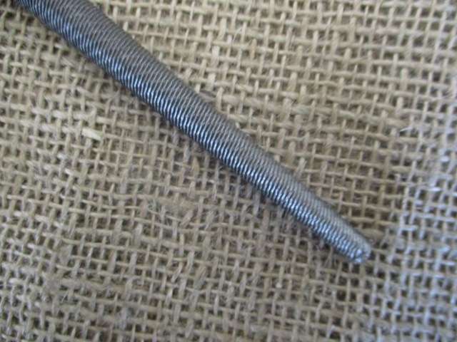 Nice Nicholson Round Steel File And Speedicut England Flat Steel File