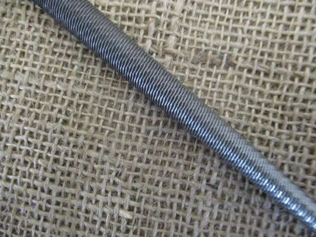 Nice Nicholson Round Steel File And Speedicut England Flat Steel File