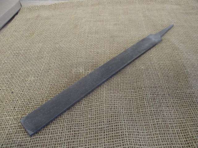 Nice Nicholson Round Steel File And Speedicut England Flat Steel File
