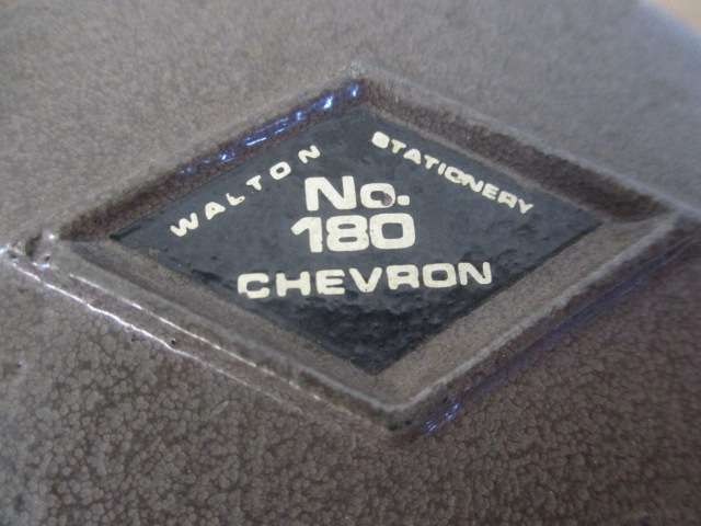 Nice Vintage Heavy Duty No 180 Chevron Two Hole Cast Iron Paper Punch