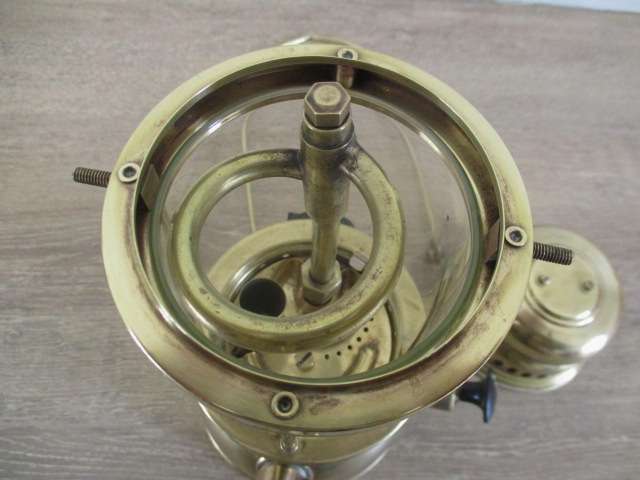 Masterpiece ....This Very Rare Vintage Geniol Germany Reg. Automatic 150 CP Kerosene Lamp