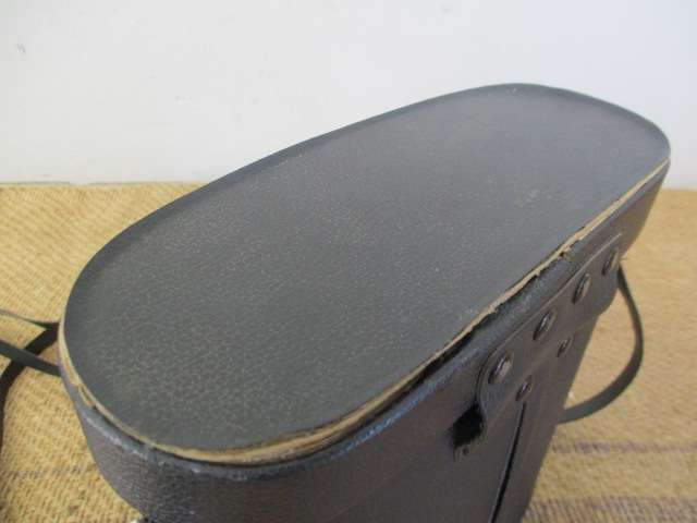 Beautiful Vintage Super Zenith 7 X 50 Field 7.1' Binocular With Lens Covers In Shoulder Case
