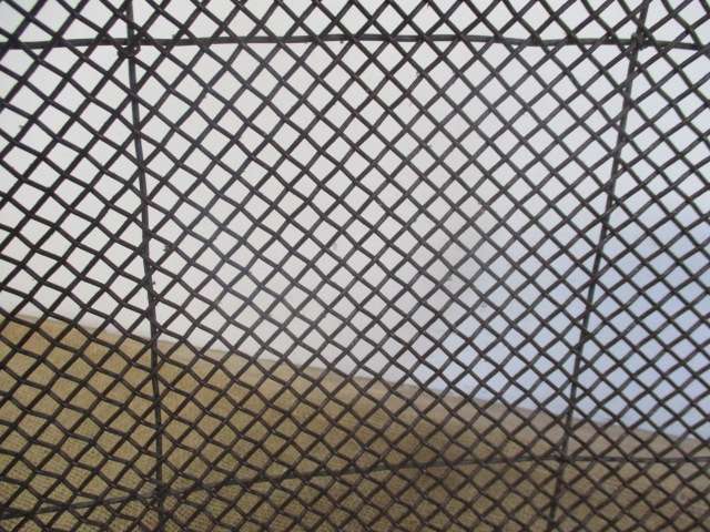 Nice Sizeable Galvanized Iron Mesh Prospecting Sieve