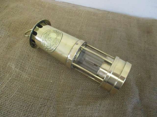 From The Coal Mines In Wales....Magnificent Rare Vintage E.Thomas & Williams Cambrian Miners Lamp