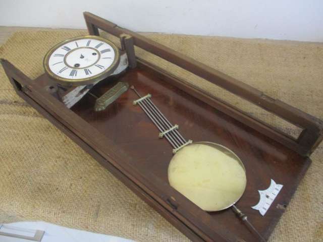 For Spares Or Restoration : Rare Vintage Gustav Becker Silesia P54 Mechanism