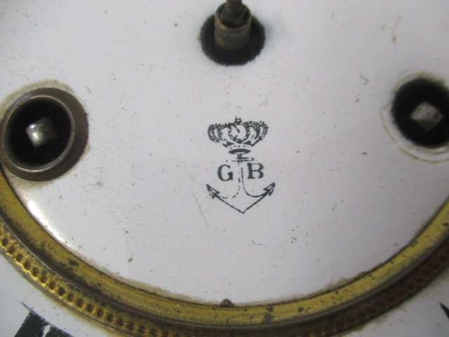 For Spares Or Restoration : Rare Vintage Gustav Becker Silesia P54 Mechanism