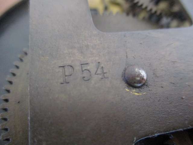 For Spares Or Restoration : Rare Vintage Gustav Becker Silesia P54 Mechanism