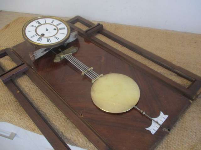 For Spares Or Restoration : Rare Vintage Gustav Becker Silesia P54 Mechanism