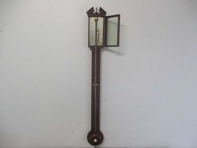 For Repairs Or As A Focal Point : This Very Rare Stick Barometer