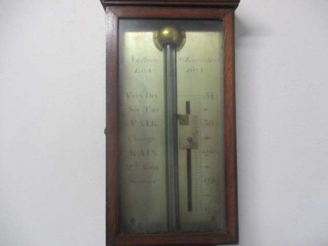 For Repairs Or As A Focal Point : This Very Rare Stick Barometer