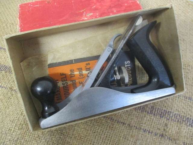 Real Lovely Vintage Millers Falls No 900 Hand Plane In Original Packaging       Made In USA      MIB