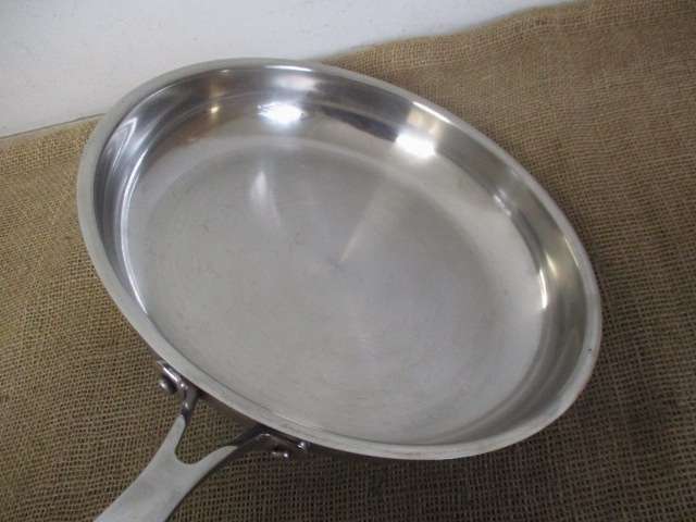 Smart Scanpan Impact T-02 18/10 Stainless Steel Frying Pan                  Made In Denmark