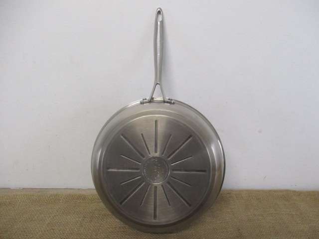 Smart Scanpan Impact T-02 18/10 Stainless Steel Frying Pan                  Made In Denmark