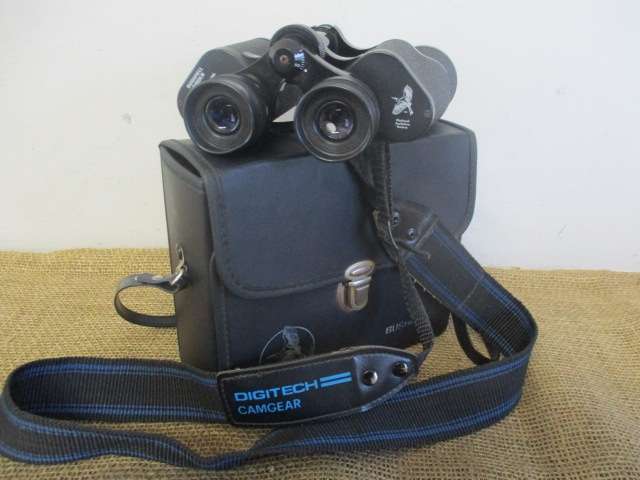 Lovely Vintage Bushnell Birder 7 x 35 Binocular In Original Bag