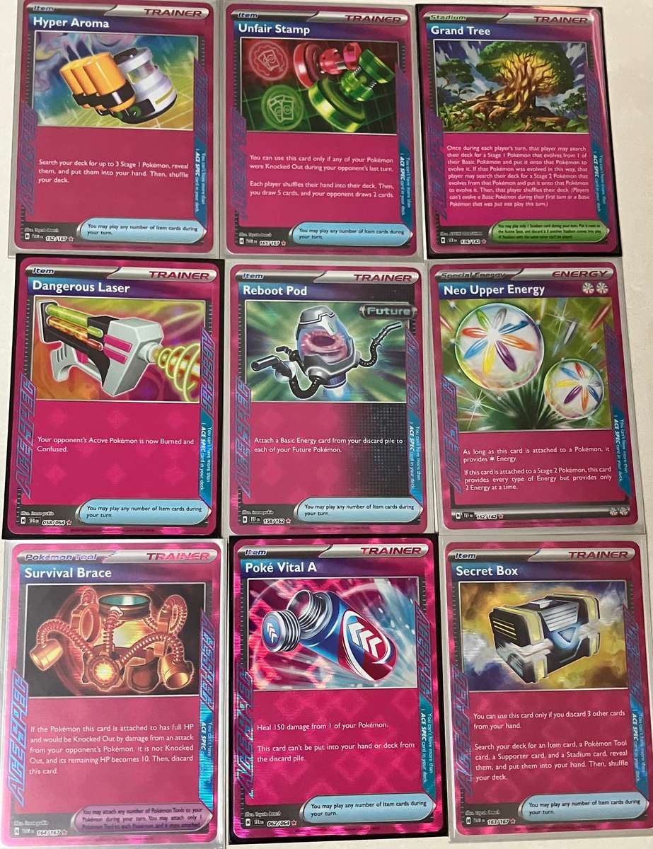 Bundle of 9 ACE SPEC cards sold as one