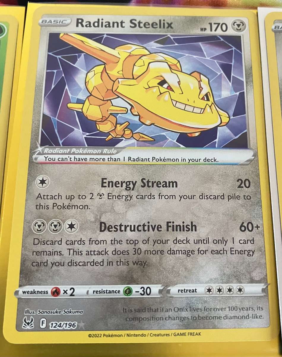 Pokemon: Bundle of 10 radiant cards