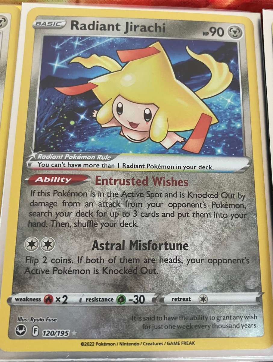 Pokemon: Bundle of 10 radiant cards