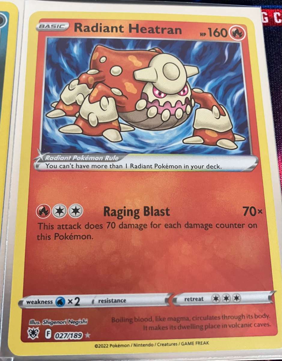 Pokemon: Bundle of 10 radiant cards