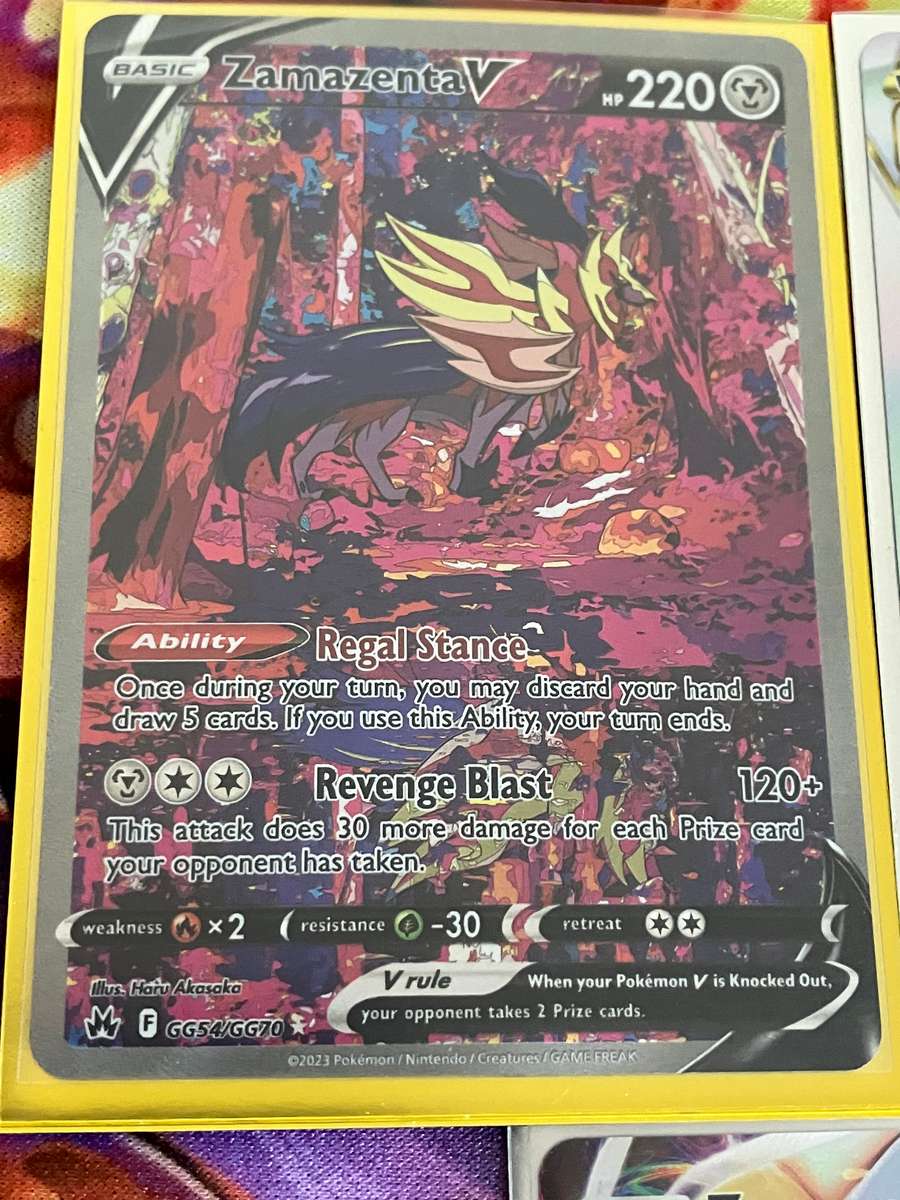 Pokemon: Bundle of 3 Crown Zenith: Galarian Gallery cards sold as one