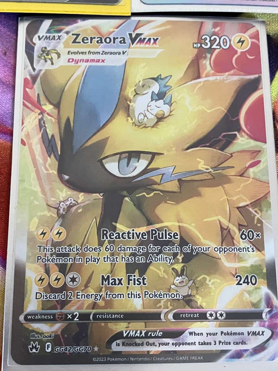 Pokemon: Bundle of 3 Crown Zenith: Galarian Gallery cards sold as one