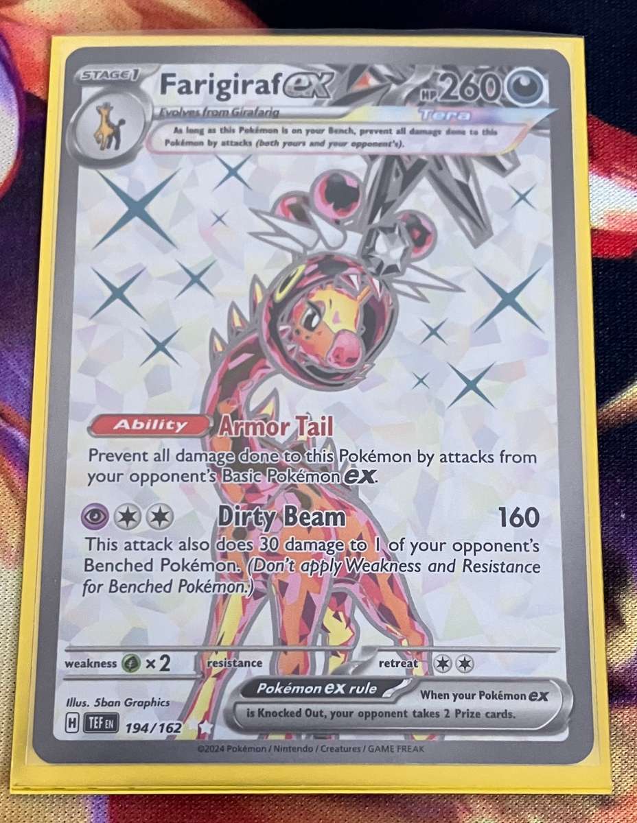 Pokemon: Bundle of 5 full art EX cards
