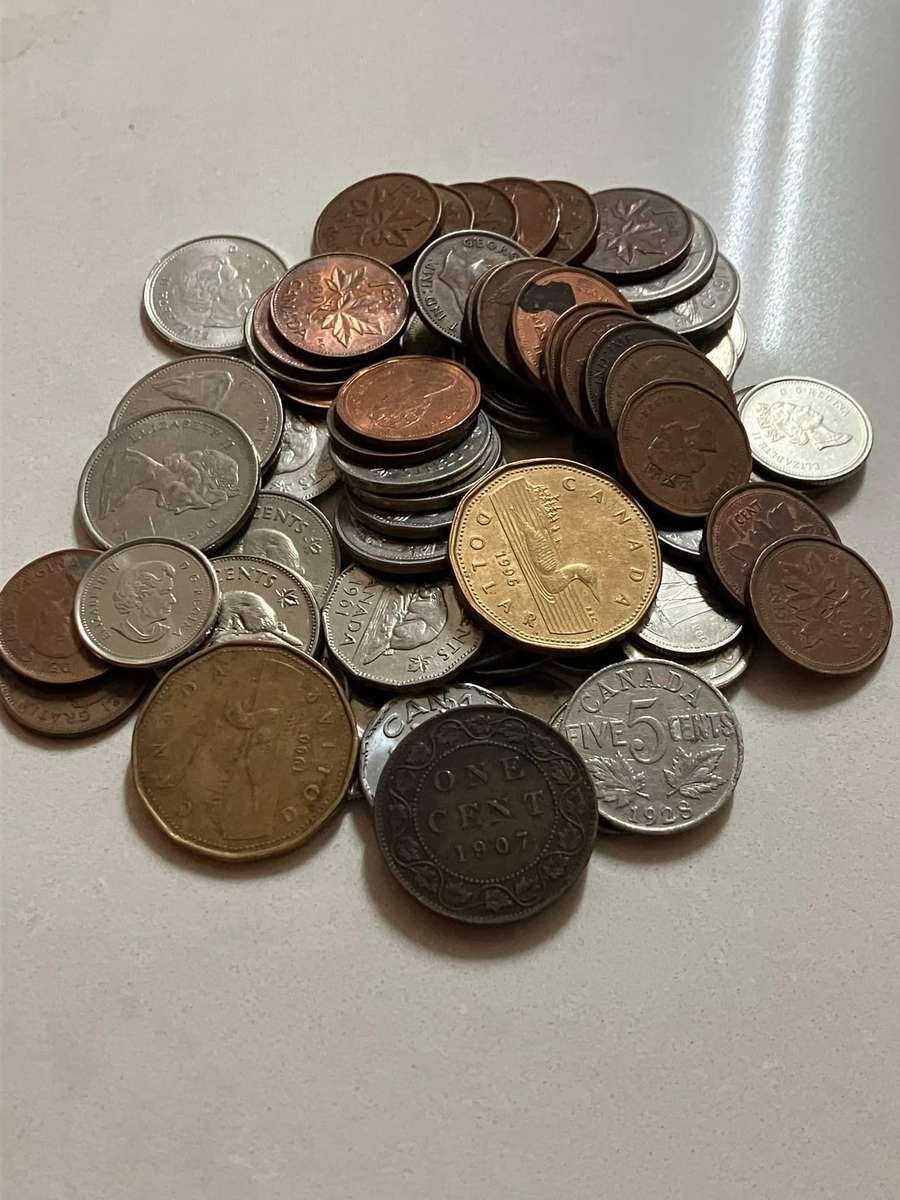 Bundle of world coins (1.6kg)