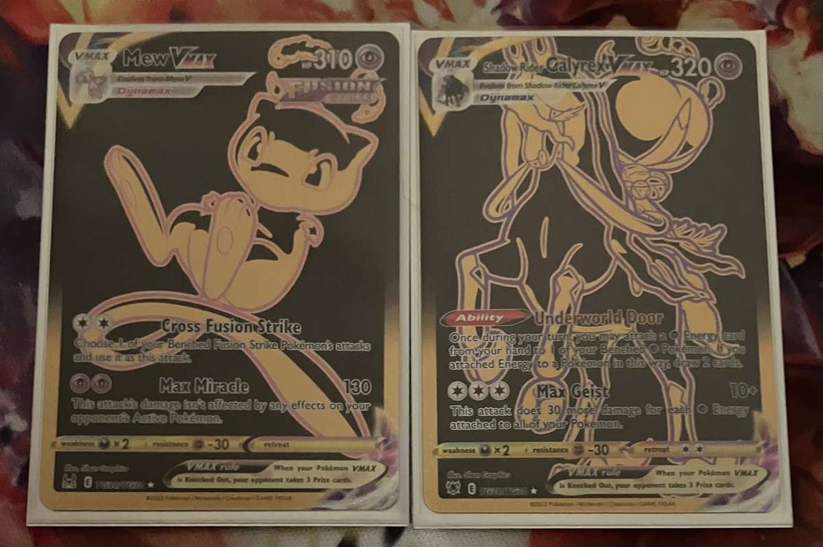 Pokemon: 2 trainer gallery secret rare cards