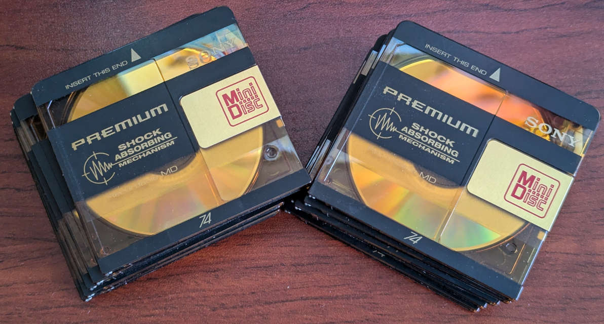 SONY RECORDABLE MINI-DISC 74M 10PK