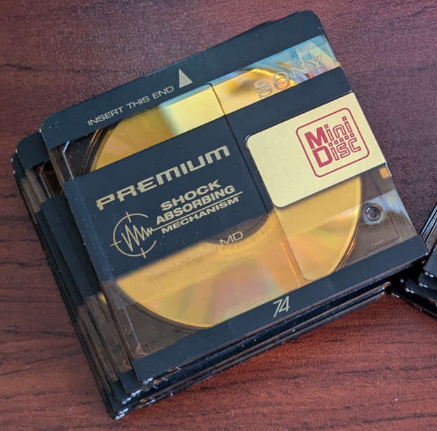 SONY RECORDABLE MINI-DISC 74M 10PK