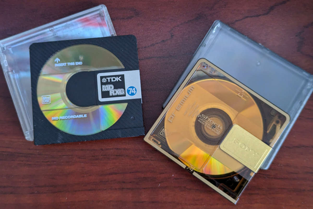 TDK/SONY RECORDABLE MINI-DISC 74M 12PK