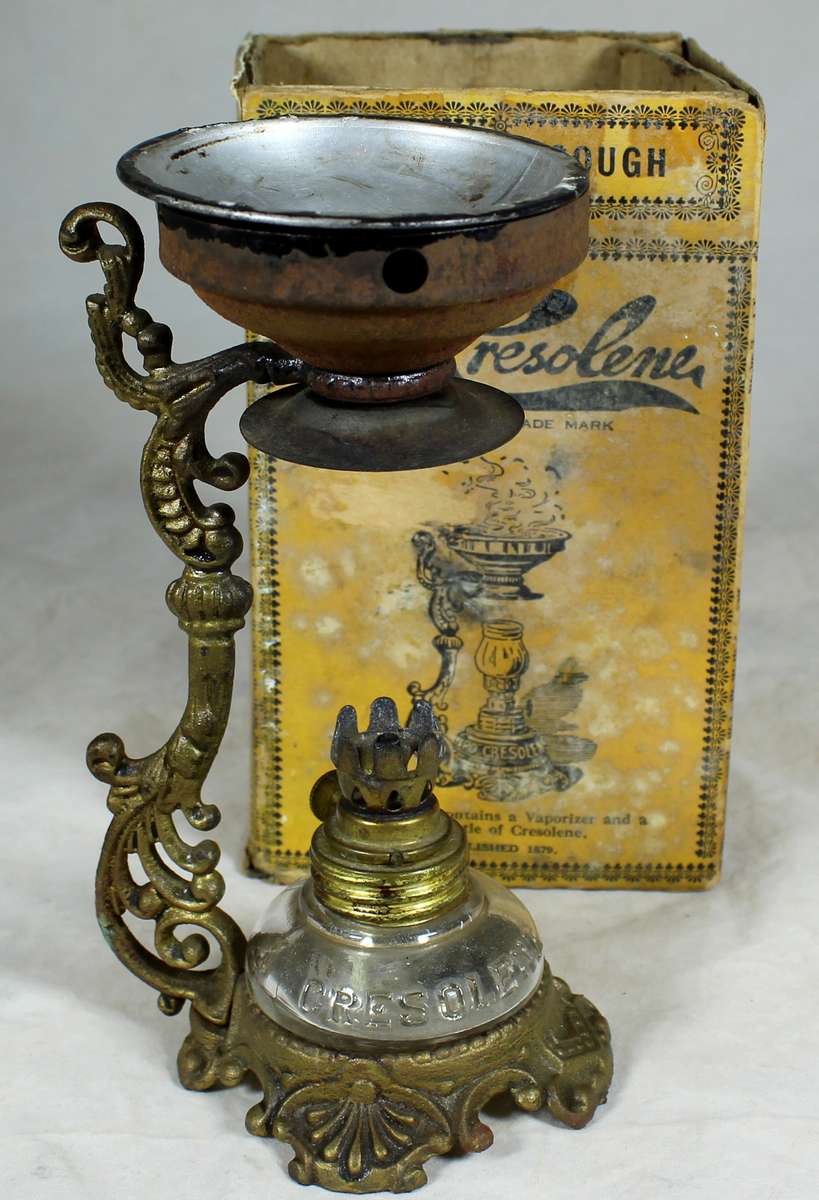 Vapo cresolene burner with original box