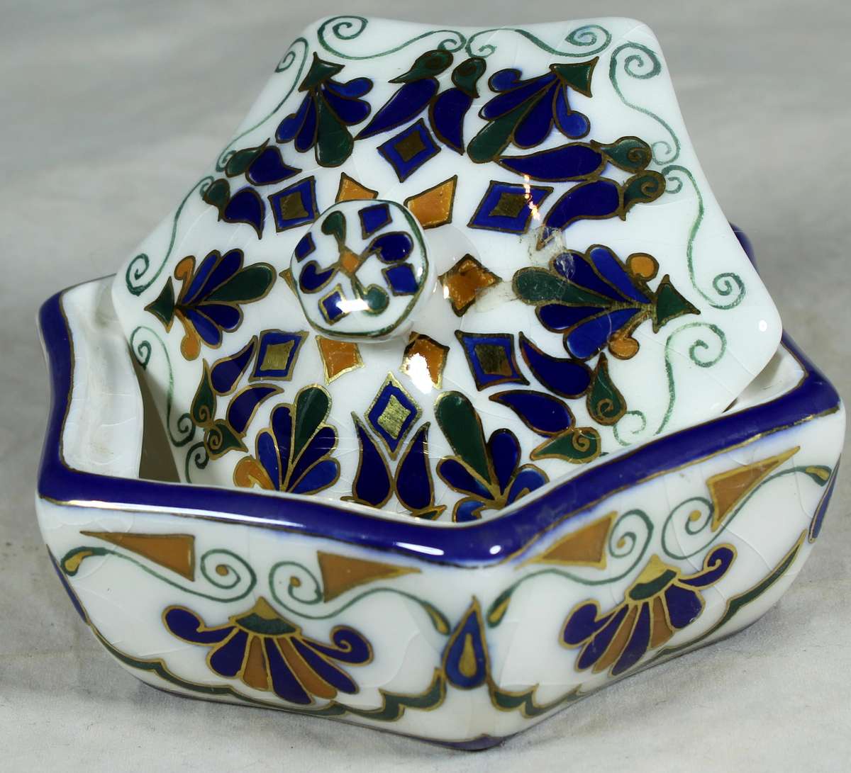 Hand painted bowl from Zimbabwe