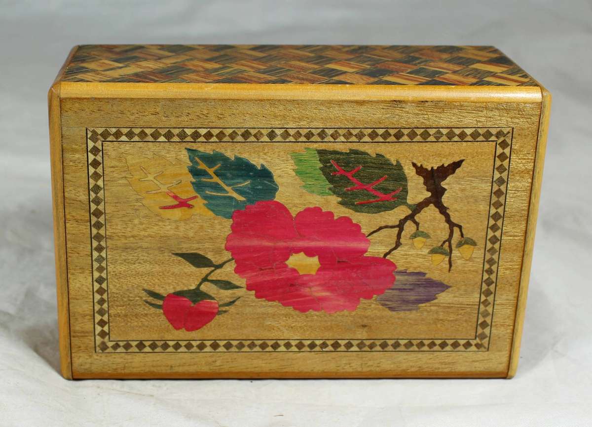 Wooden Chinese puzzle box