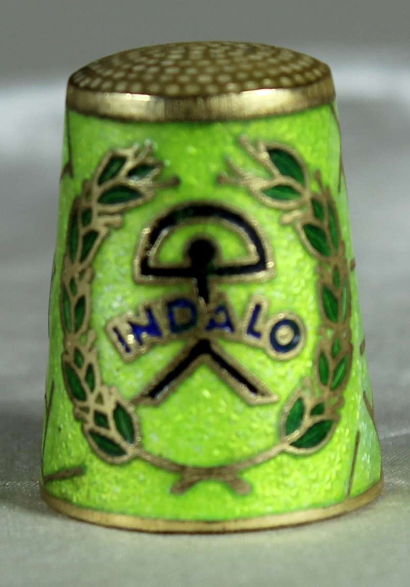Cloisonne thimble - Indalo