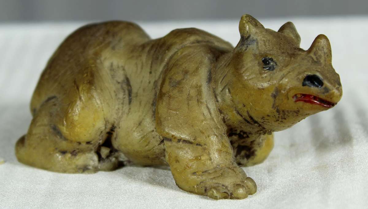 Miniature baby rhino