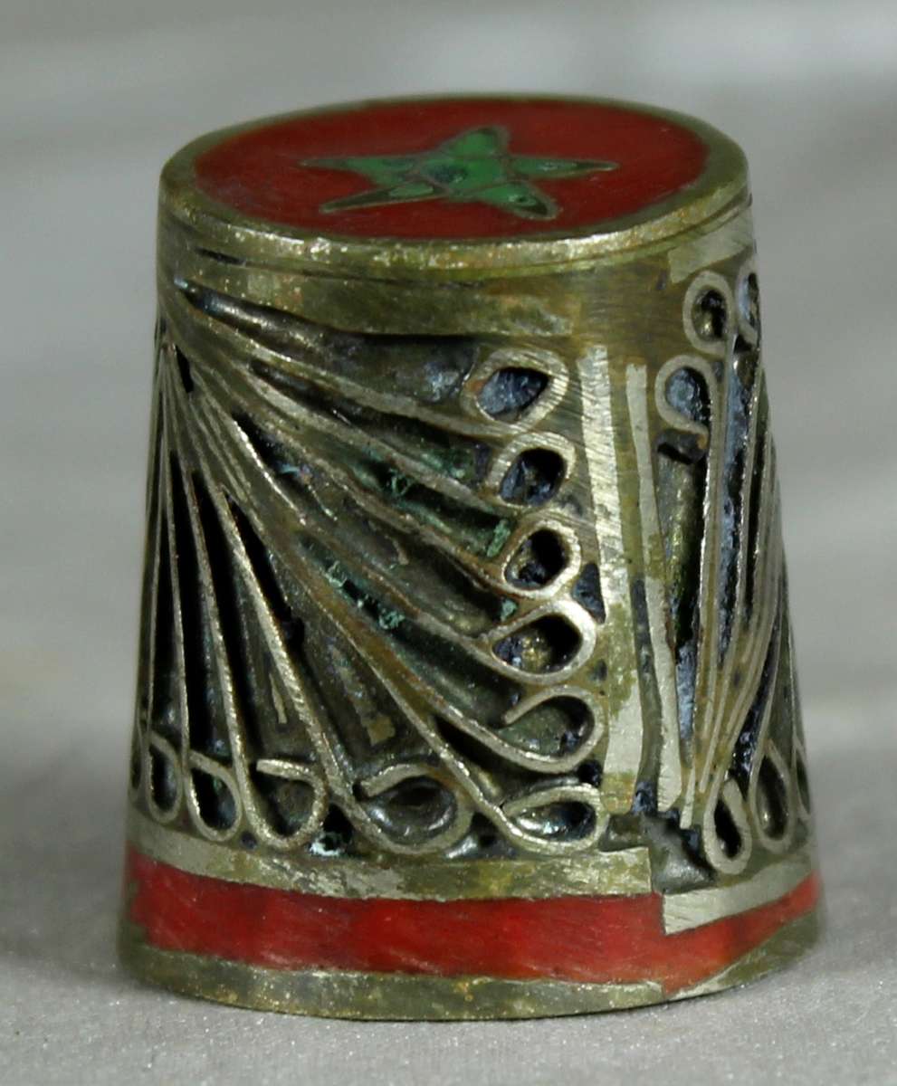 Metal thimble - hand made
