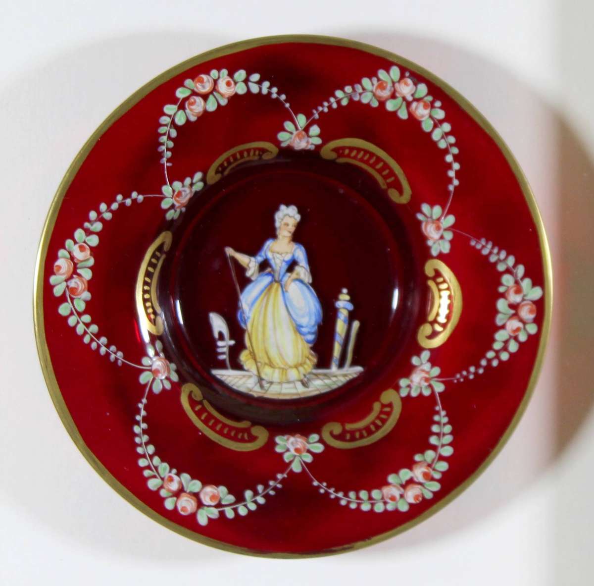 Murano framed bowl