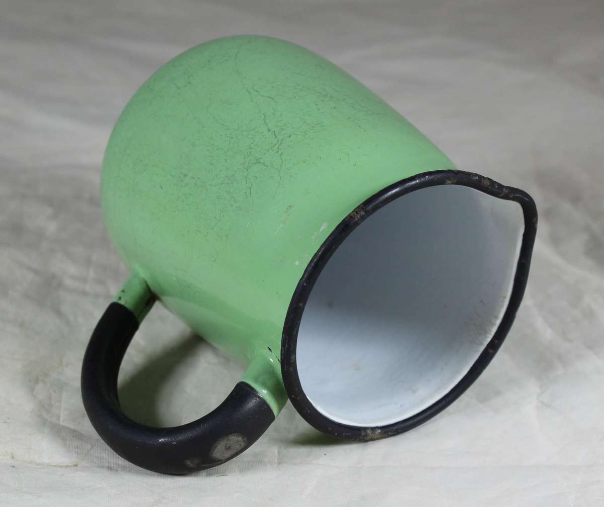 Enamel milk jug