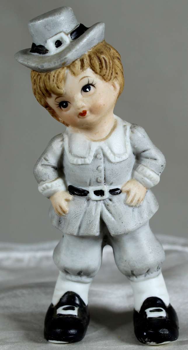 Little boy in traditional clothes