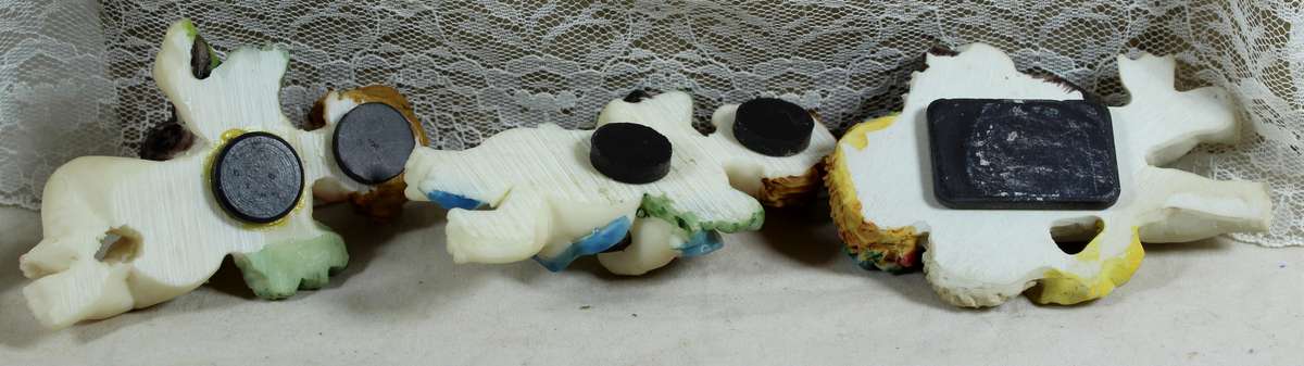 Trio of puti fridge magnets