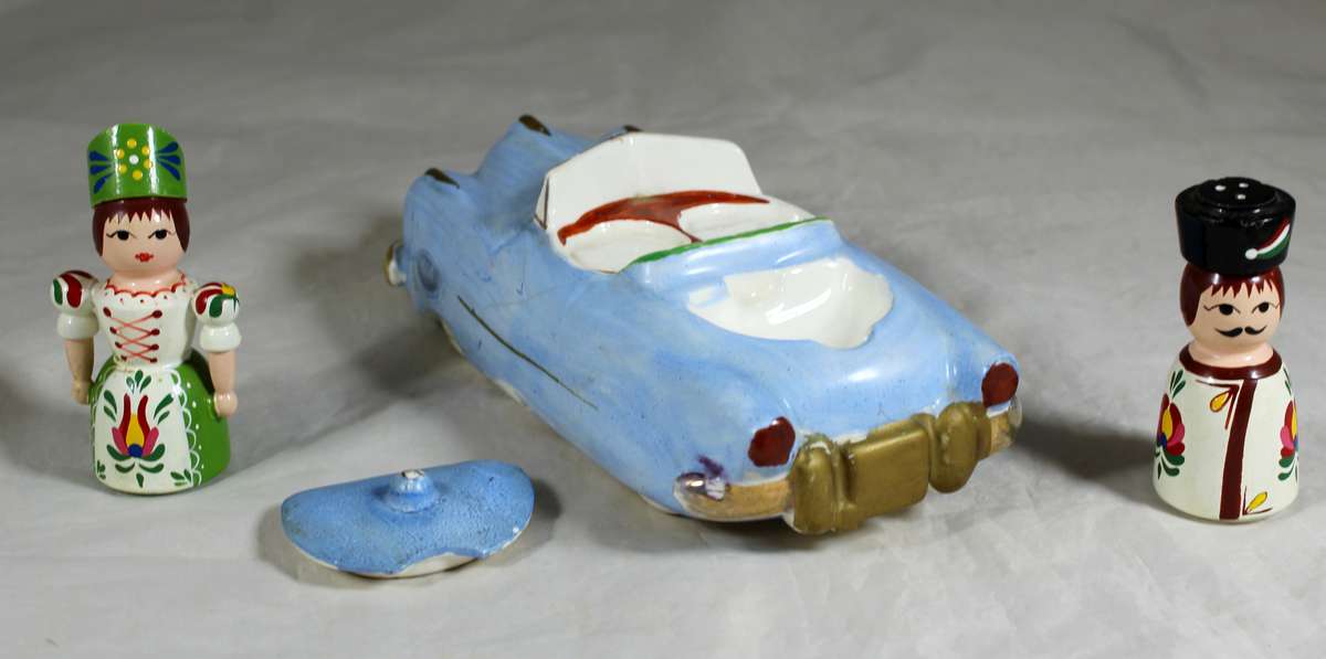 Cadillac condiment set