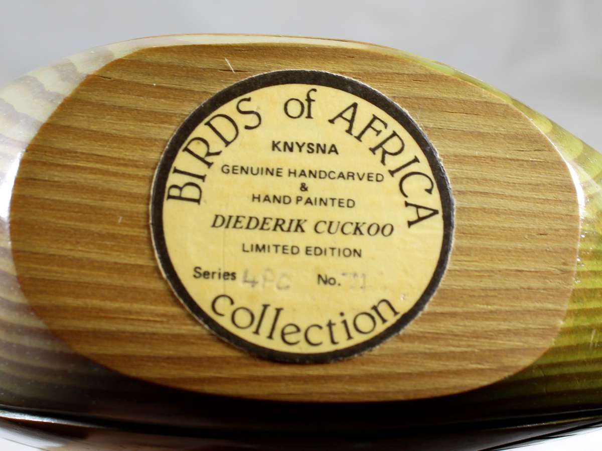 Birds of Africa collection - Diederik cuckoo